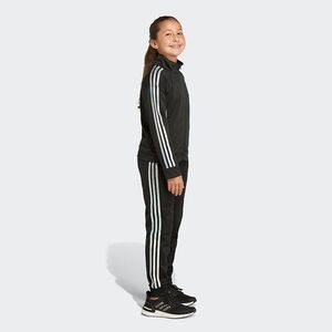 Adidas Black Tracksuit with Silver Accents